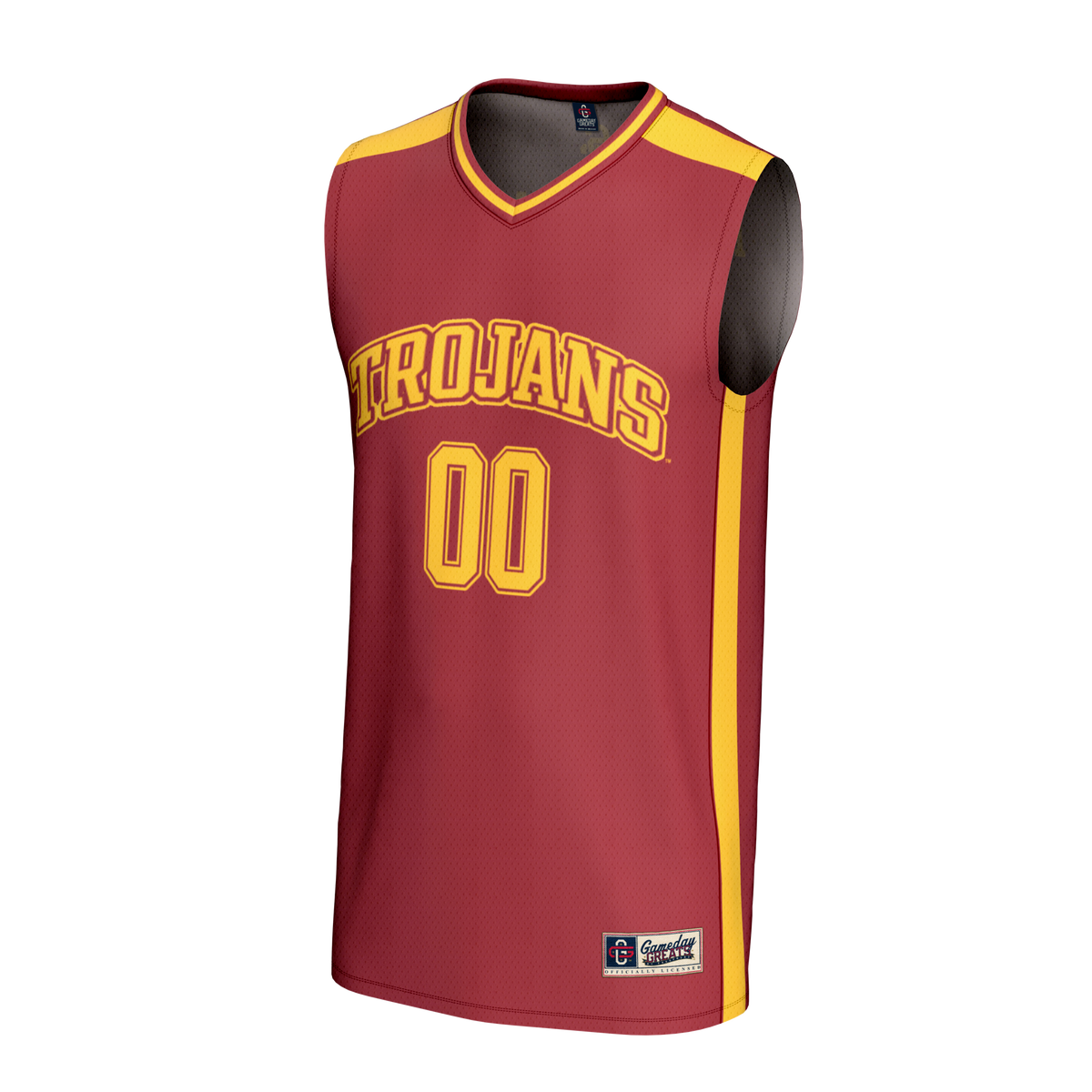 USC Trojans NIL Pick-A-Player Lightweight Basketball Fashion Jersey - Cardinal product image 3, provided for visual