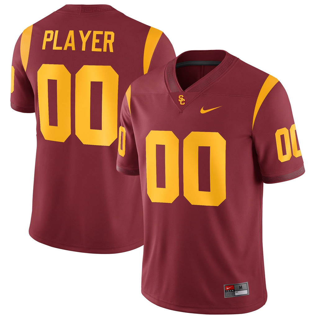 USC Trojans Pick-A-Player NIL Replica Football Jersey - Cardinal product image 2, provided for visual reference and product