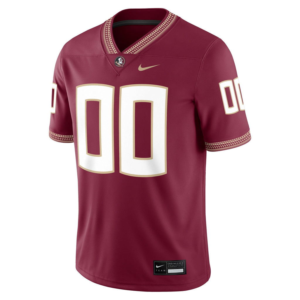 Florida State Seminoles NIL Pick-A-Player Game Jersey - Garnet product image 3, provided for visual reference and product
