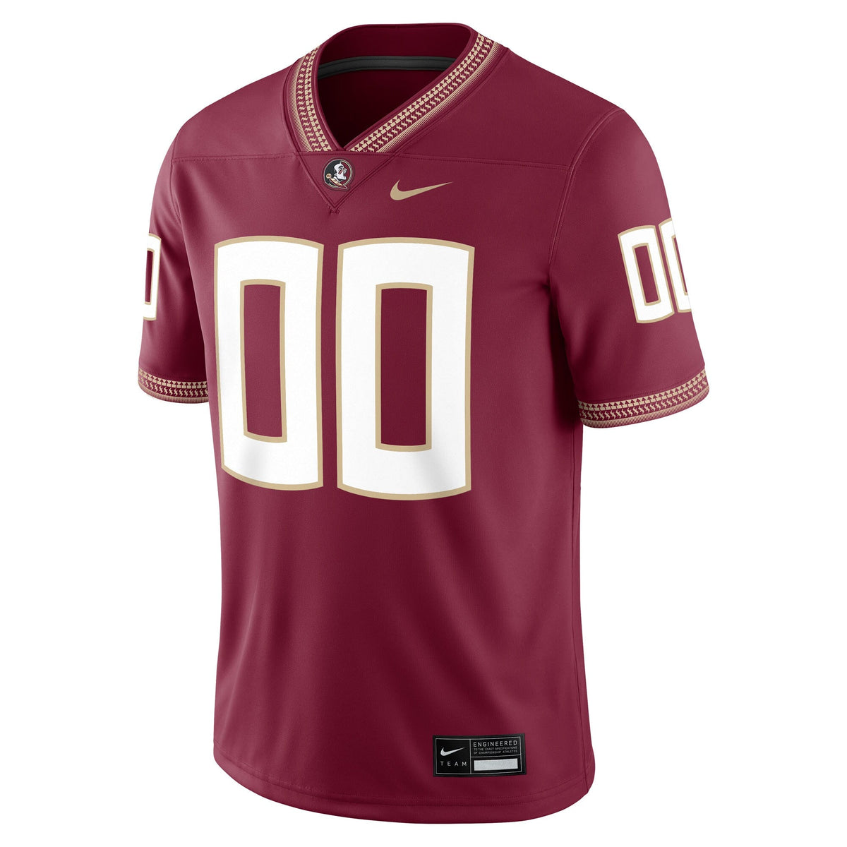 Florida State Seminoles NIL Pick-A-Player Game Jersey - Garnet product image 3, provided for visual reference and product