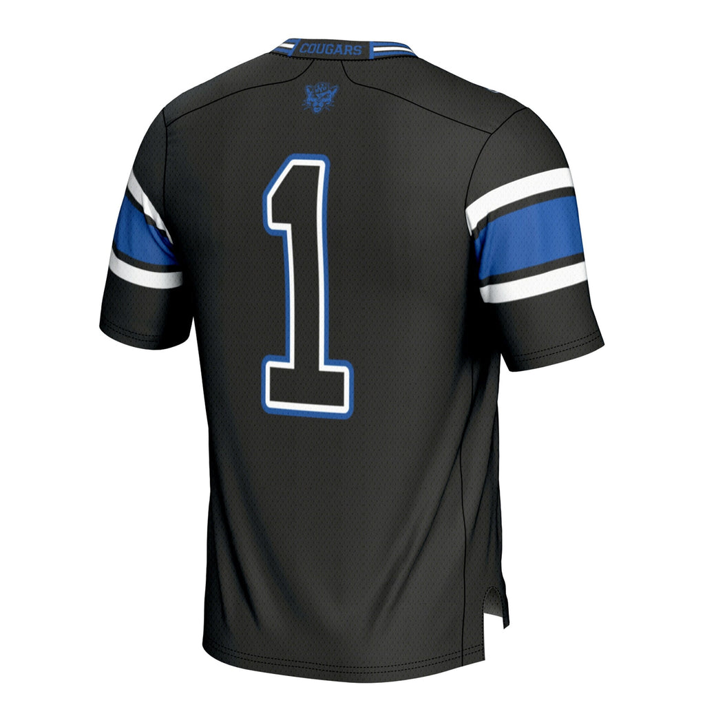 #1 BYU Cougars Football Jersey - Cardinal product image 4, provided for visual reference and product detail review