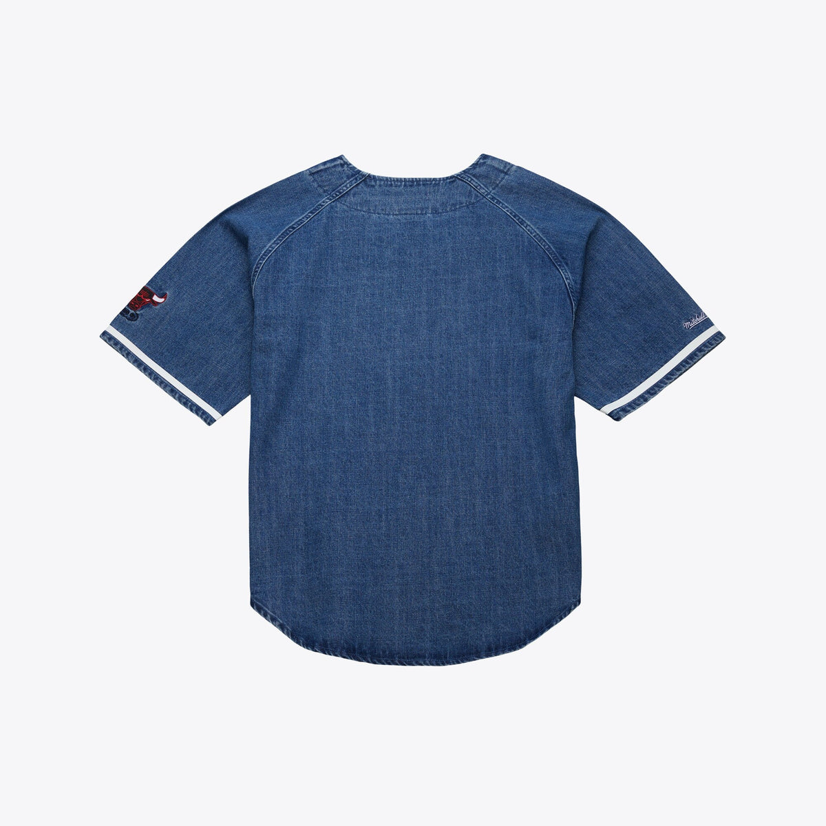 Chicago Bulls Summer Breeze Baseball Jersey - Blue product image 3, provided for visual reference and product detail review