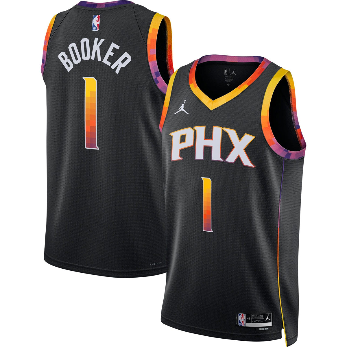Phoenix Suns Statement Edition Swingman Jersey - Devin Booker product image 1, provided for visual reference and product