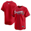 Atlanta Braves Red Alternate Limited Jersey product image 1, provided for visual reference and product detail review