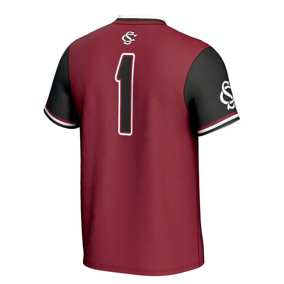 #1 South Carolina Gamecocks Lightweight Softball Jersey - Garnet product image 4, provided for visual reference and product