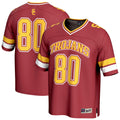 #80 USC Trojans Lightweight Collegiate Football Fashion Jersey - Cardinal product image 1, provided for visual reference and