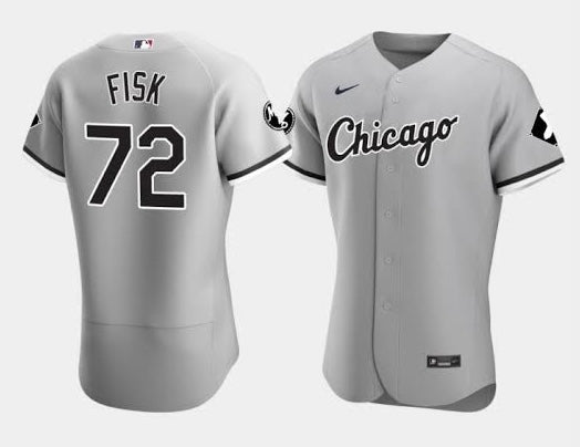 Carlton Fisk Chicago White Sox Jersey Nike gray product image 1