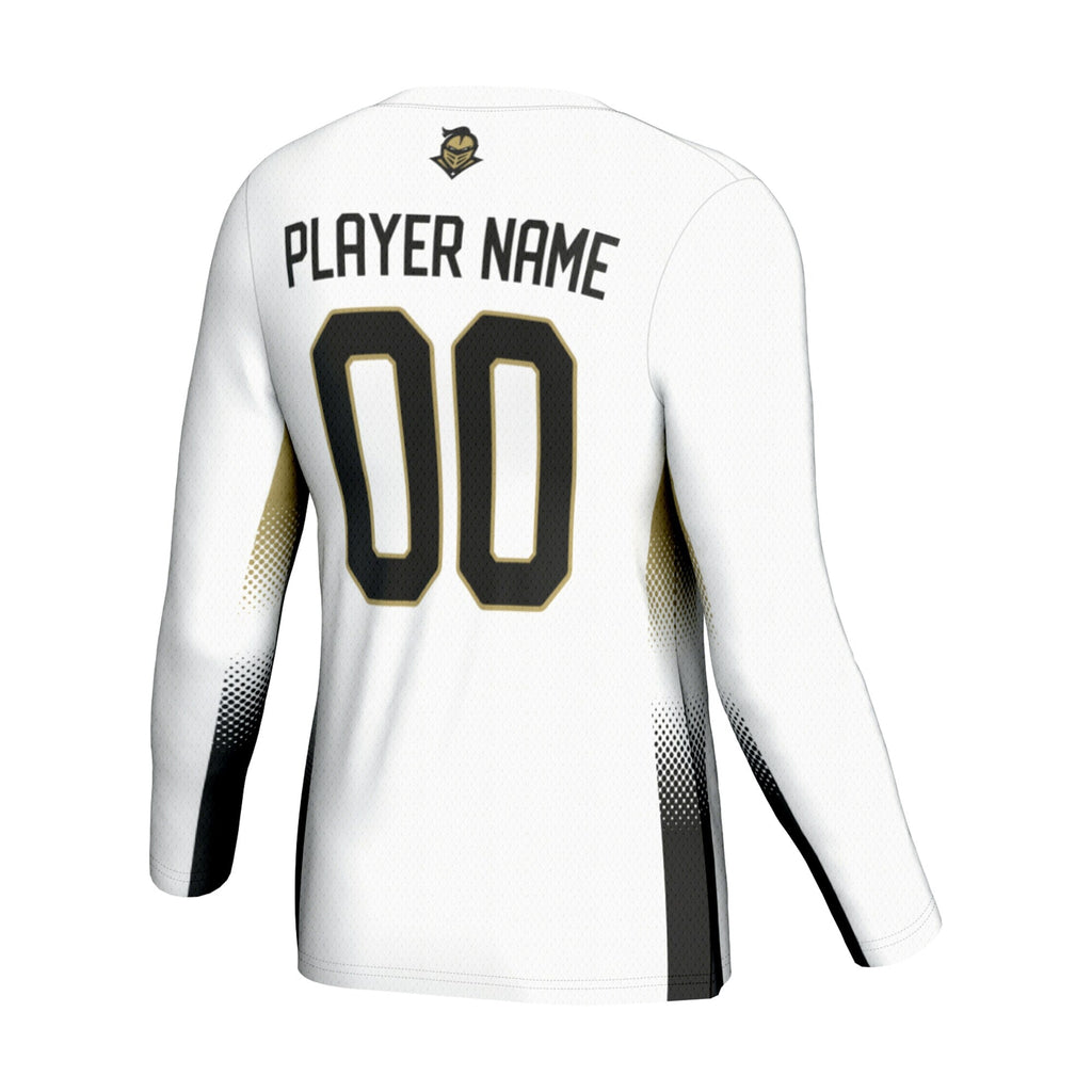 UCF Knights NIL Lightweight Volleyball Jersey - White product image 4, provided for visual reference and product detail