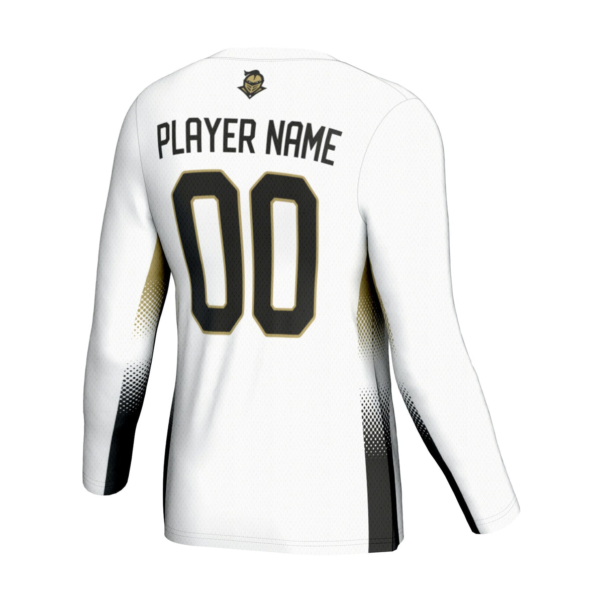UCF Knights NIL Lightweight Volleyball Jersey - White product image 4, provided for visual reference and product detail