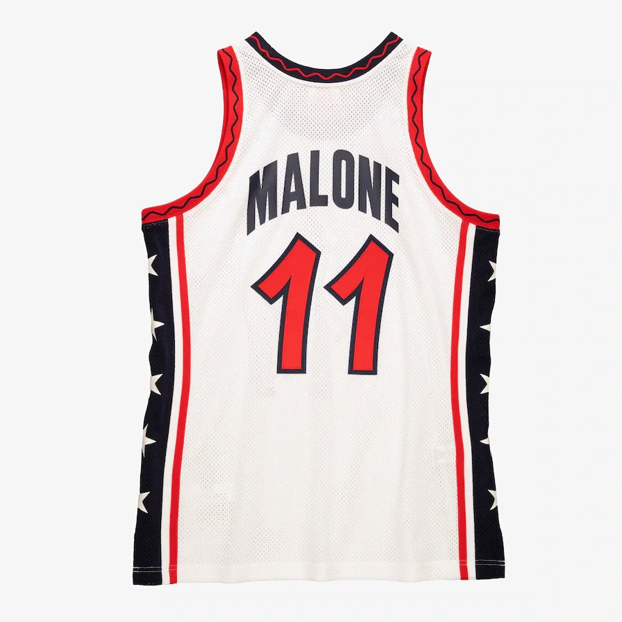 Karl Malone YOUTH KIDS USA Basketball Olympic Mitchell & product image 1