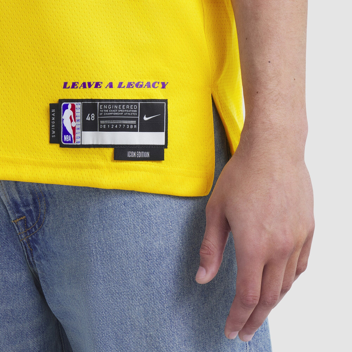 Los Angeles Lakers Icon Swingman Jersey - Lebron James product image 11, provided for visual reference and product detail