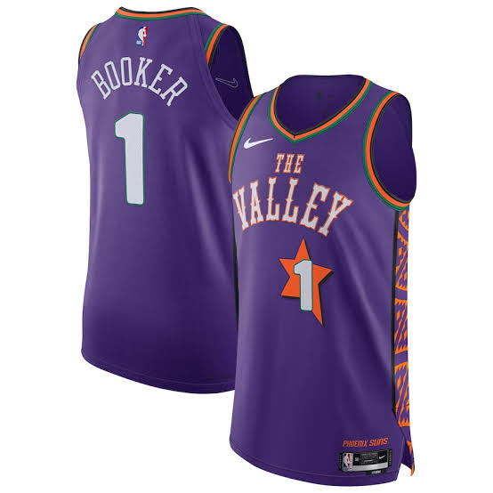 Devin Booker YOUTH Phoenix Suns Official NBA Nike Jersey product image 1