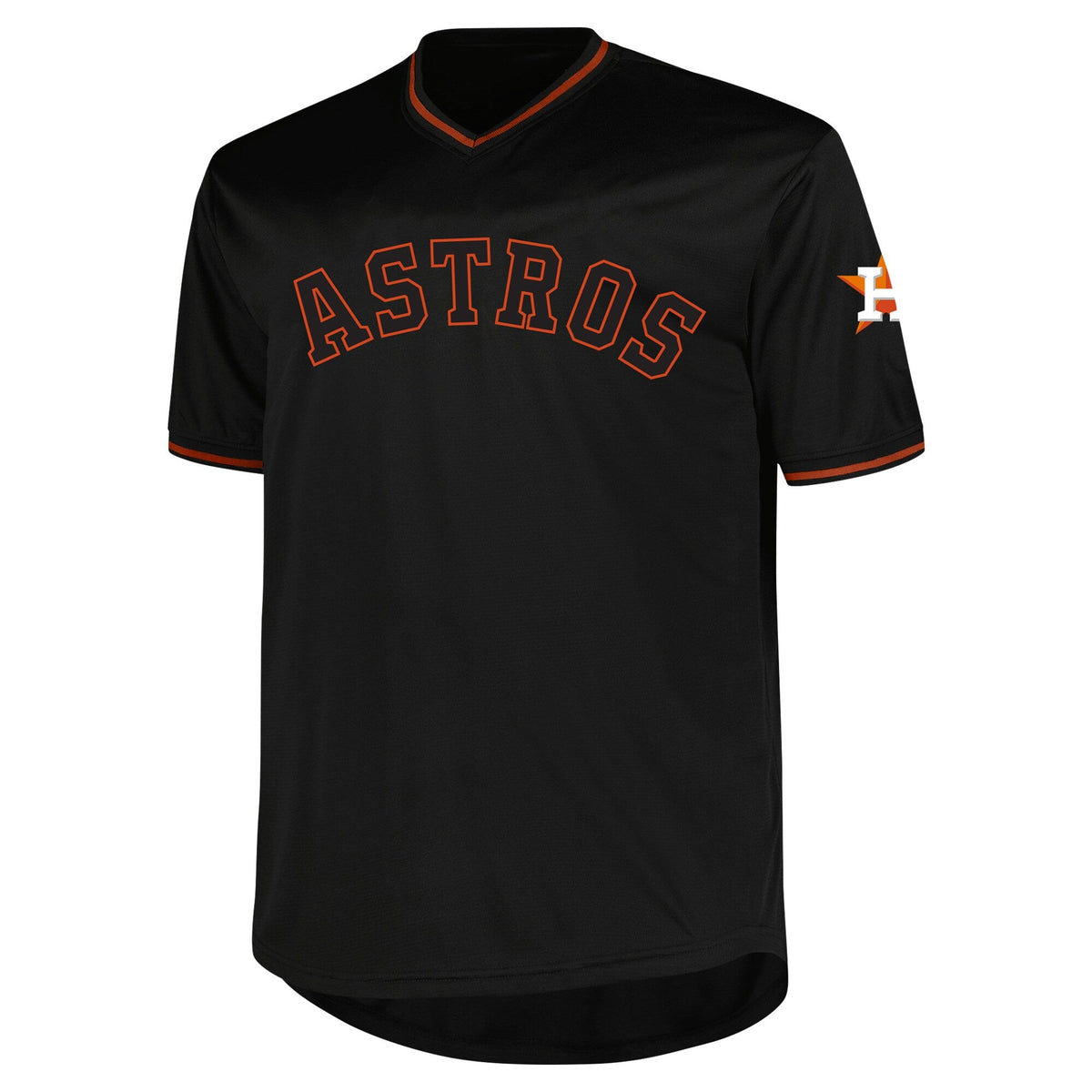 Houston Astros Black Big & Tall Pop Fashion Jersey product image 3, provided for visual reference and product detail review