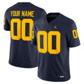 Michigan Wolverines Custom Football Game Jersey product image 1, provided for visual reference and product detail review