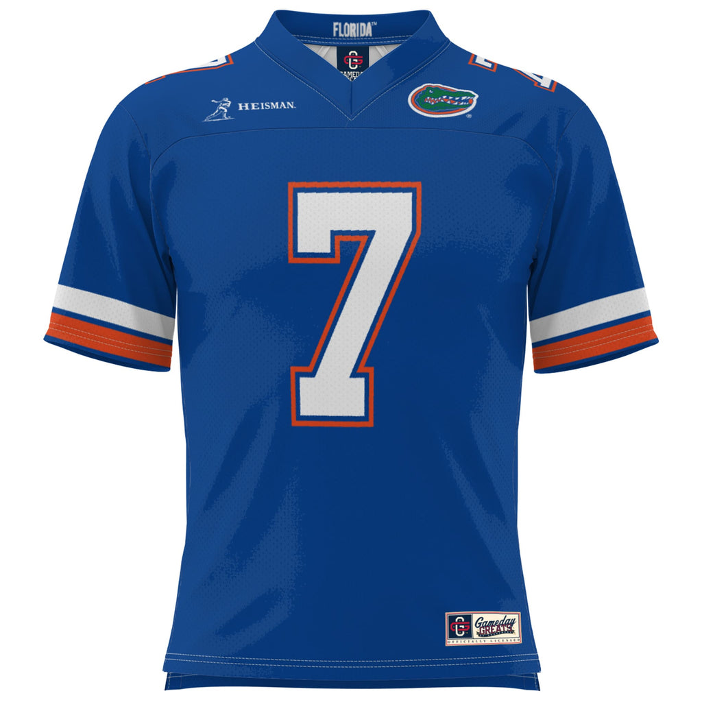 Danny Wuerffel Royal Florida Gators Heisman Football Jersey product image 3, provided for visual reference and product