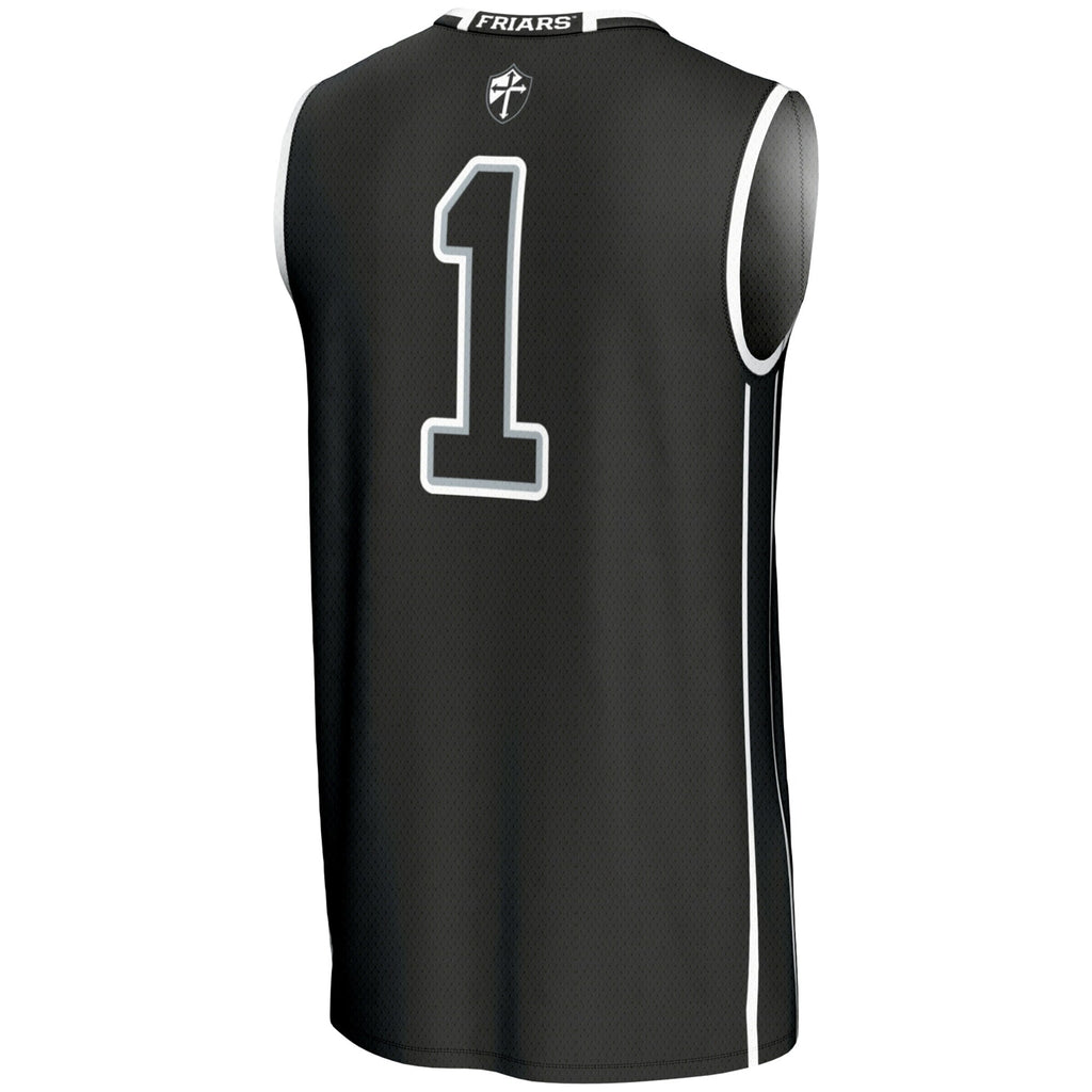 #1 Providence Friars Lightweight Basketball Jersey - Black product image 4, provided for visual reference and product detail