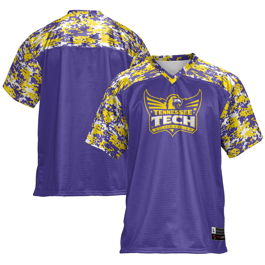 Tennessee Tech Golden Eagles Football Jersey - Purple product image 1, provided for visual reference and product detail