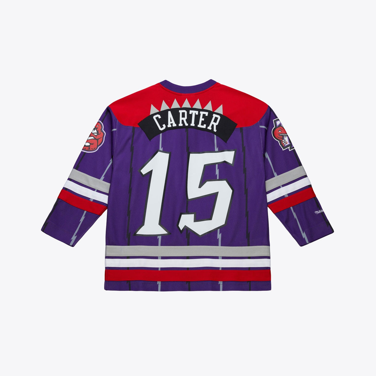 Toronto Raptors Vince Carter Maxxed Out Fashion Hockey Jersey - Purple product image 3, provided for visual reference and