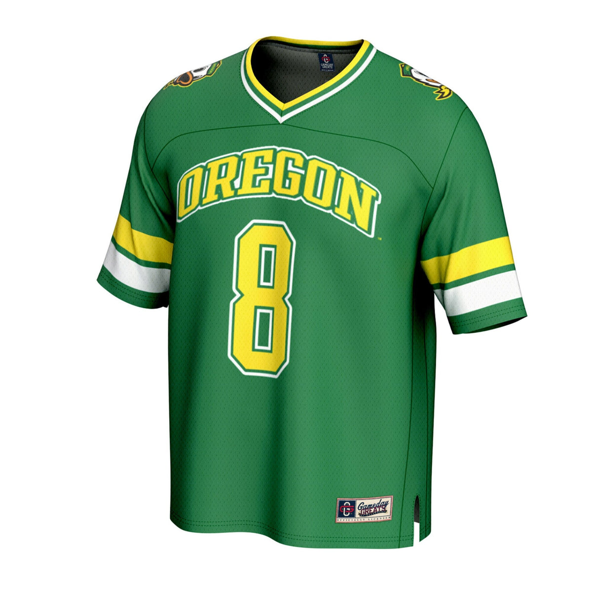 Dillon Gabriel Oregon Ducks NIL Football Fashion Jersey - Green product image 3, provided for visual reference and product