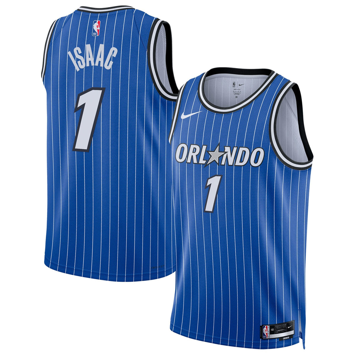 Orlando Magic Replica Icon Edition Swingman Jersey - Blue - Jonathan Isaac product image 1, provided for visual reference