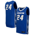 Creighton Bluejays Replica Basketball Jersey - Blue product image 1, provided for visual reference and product detail review