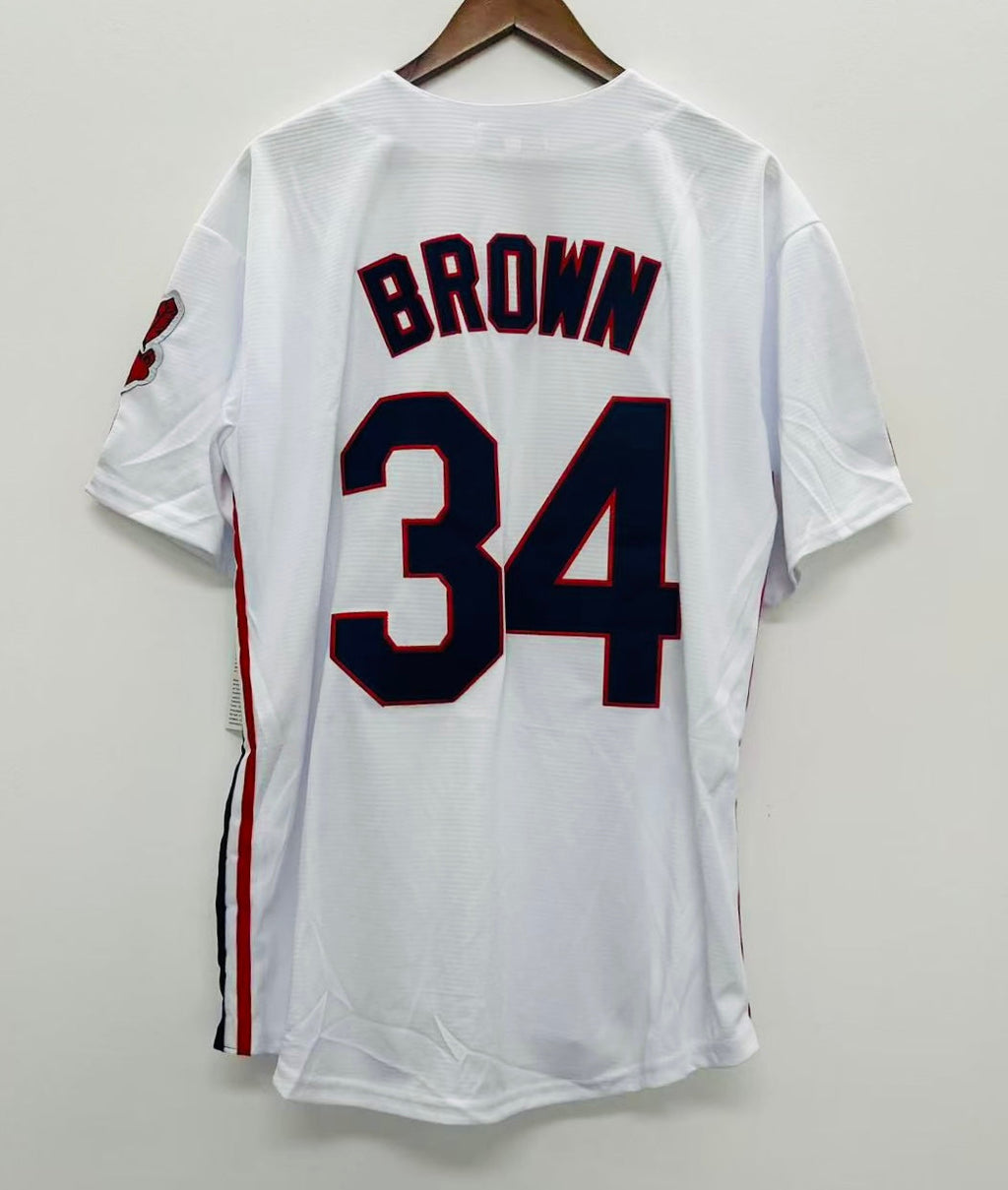 Lou Brown Jersey Major League Cleveland Indians Mitchell & product image 1