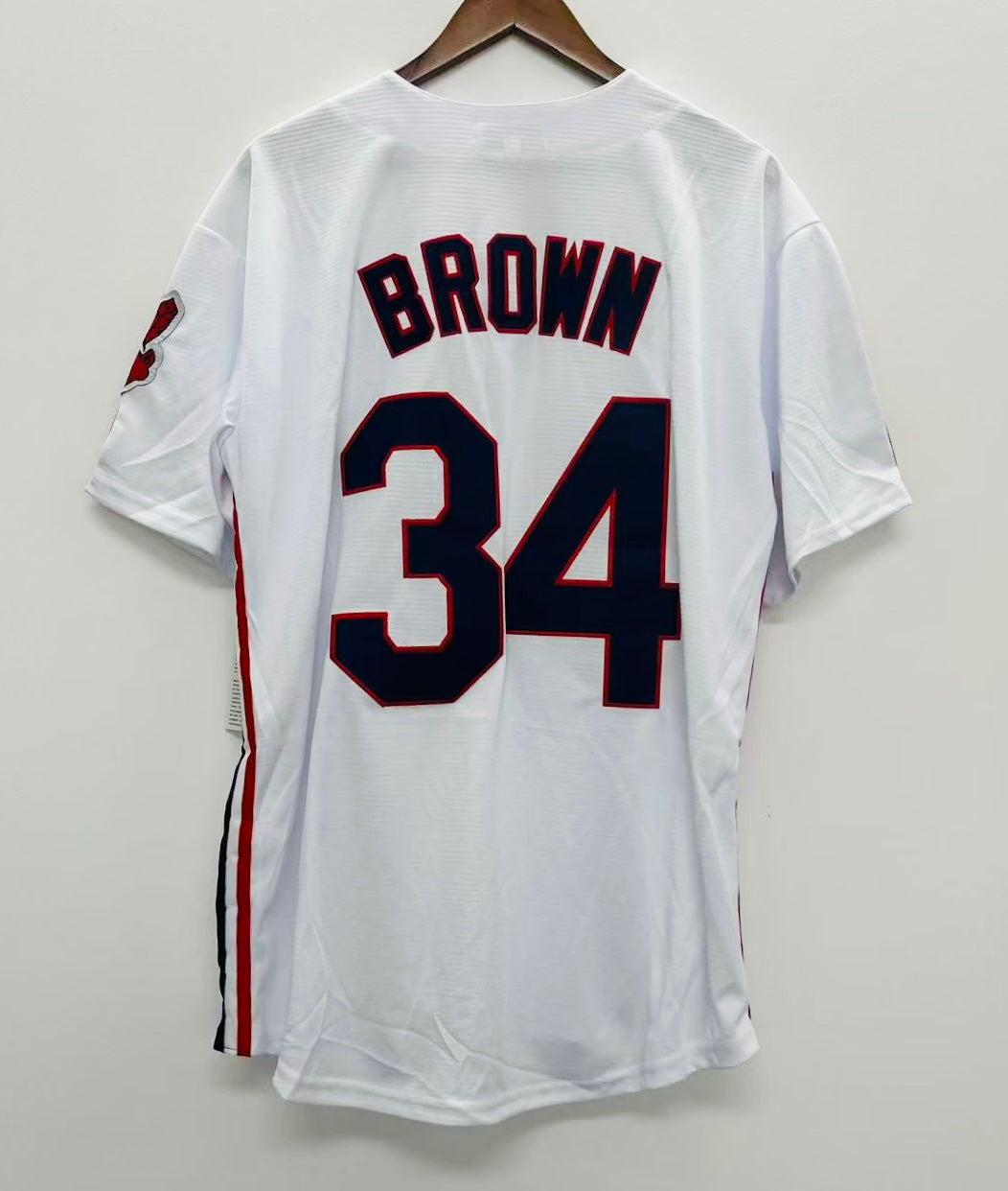 Lou Brown Jersey Major League Cleveland Indians Mitchell & product image 1