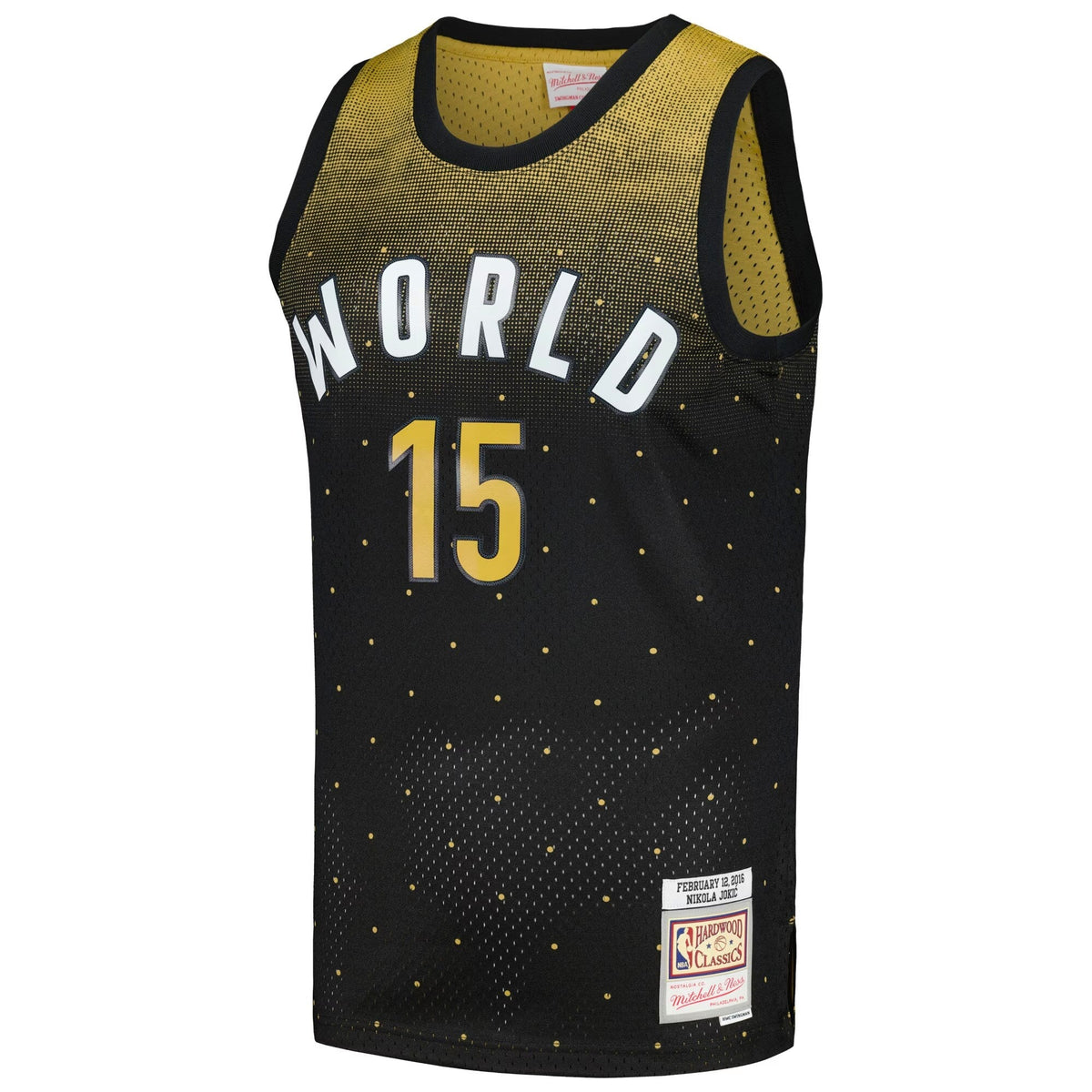 Nikola Jokic Black 2016 NBA Rising Stars Challenge Hardwood Classics Swingman Jersey product image 3, provided for visual