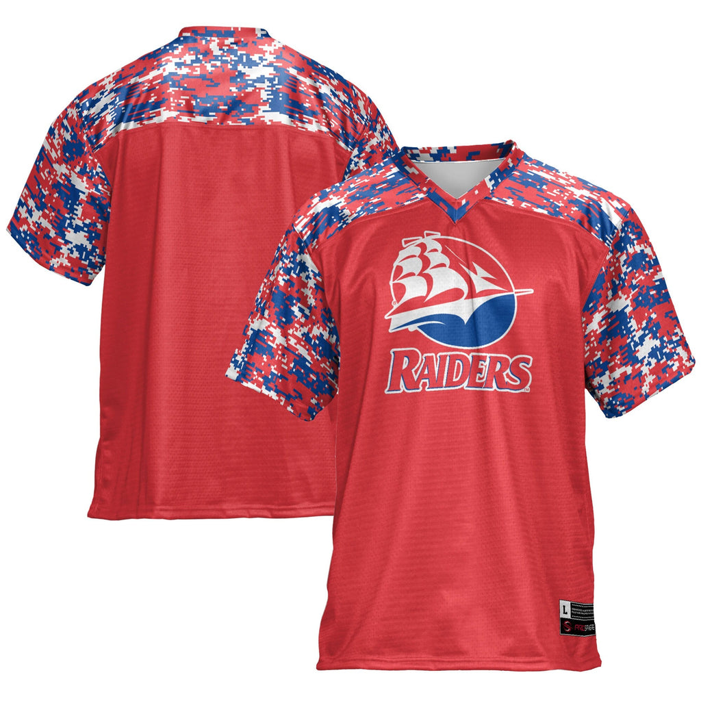 Shippensburg Raiders Football Jersey - Red product image 2, provided for visual reference and product detail review