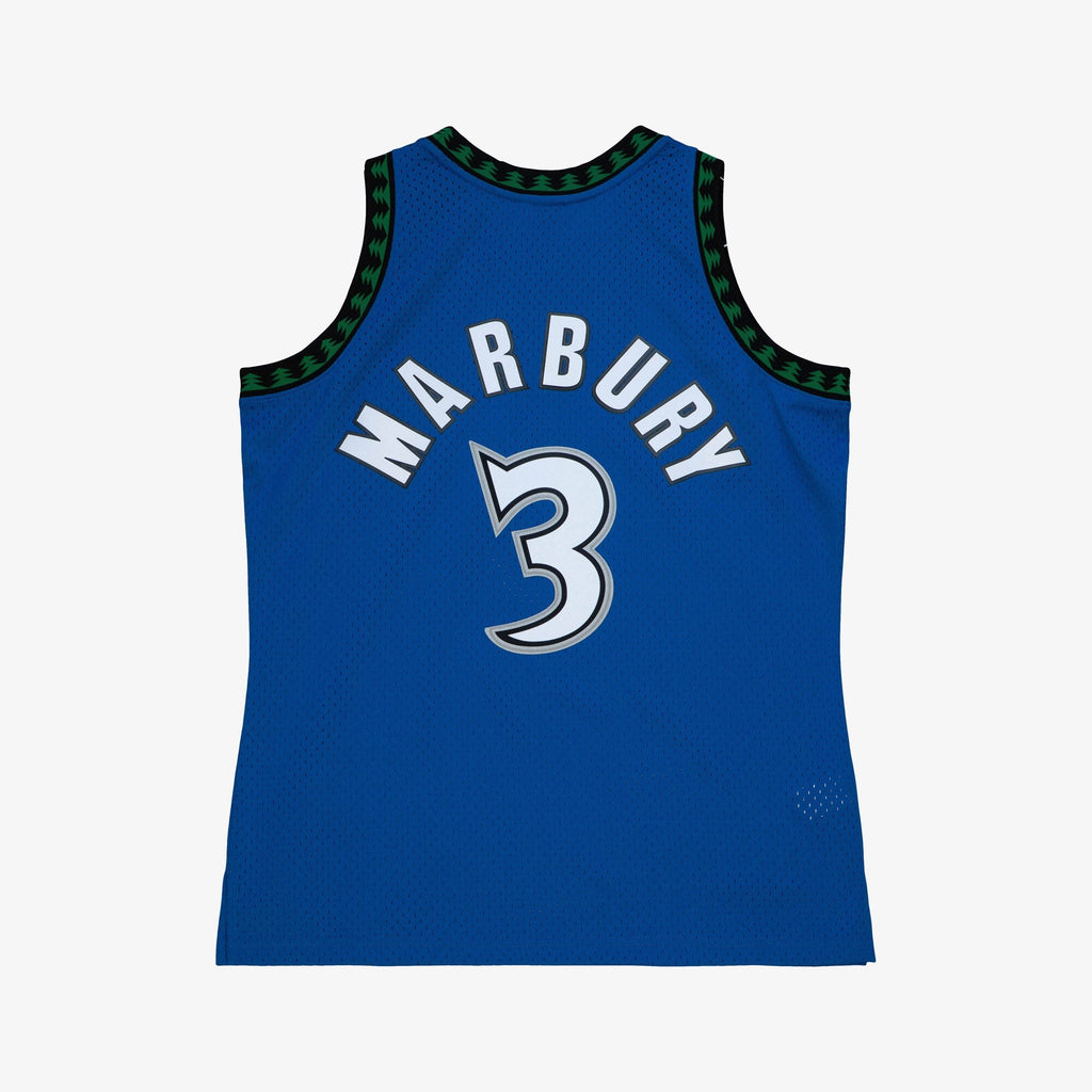 Minnesota Timberwolves Stephon Marbury Alternate Swingman Jersey product image 4, provided for visual reference and product
