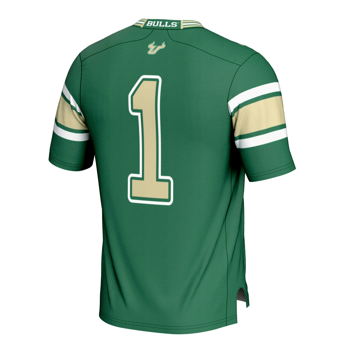 #1 South Florida Bulls Football Jersey - Green product image 4, provided for visual reference and product detail review