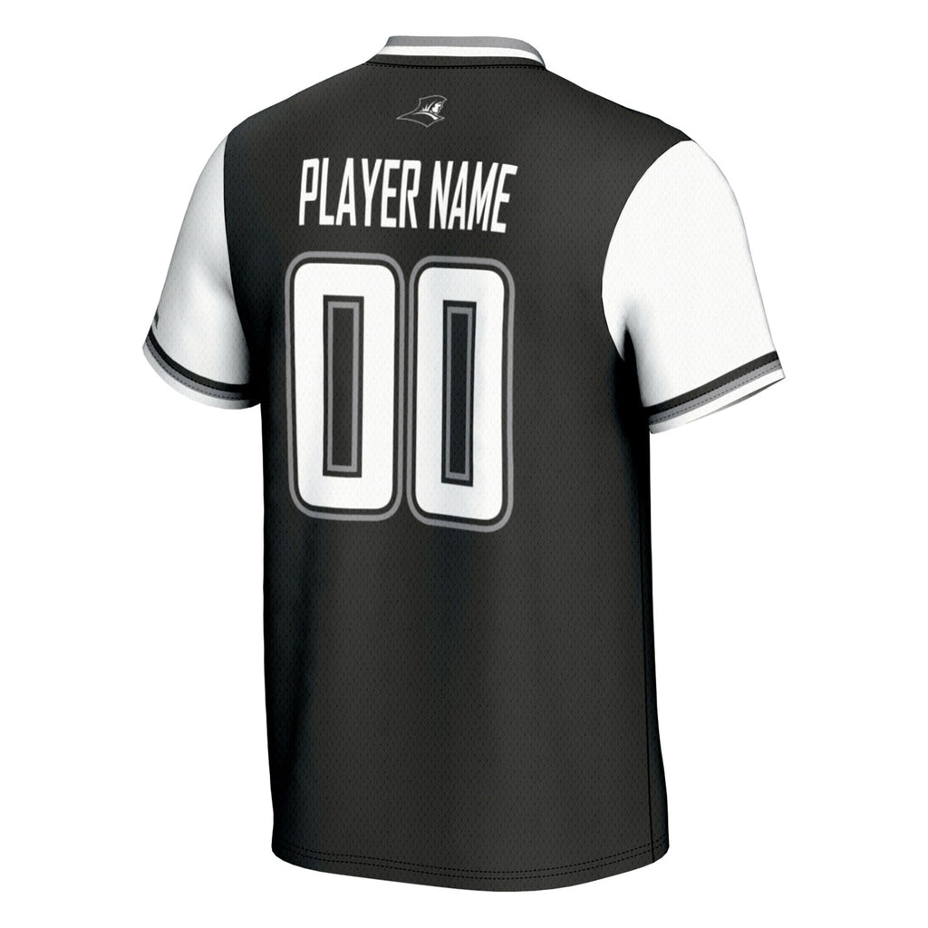 Providence Friars NIL Pick-A-Player Softball Lightweight Jersey - Black product image 4, provided for visual reference and