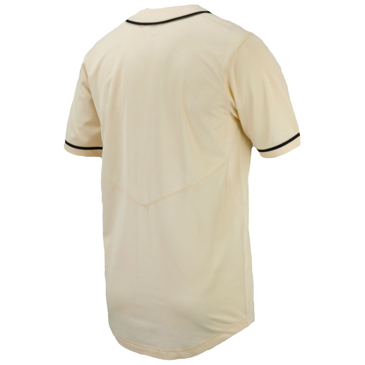 Natural Vanderbilt Commodores Replica Full-Button Baseball Jersey product image 4, provided for visual reference and product