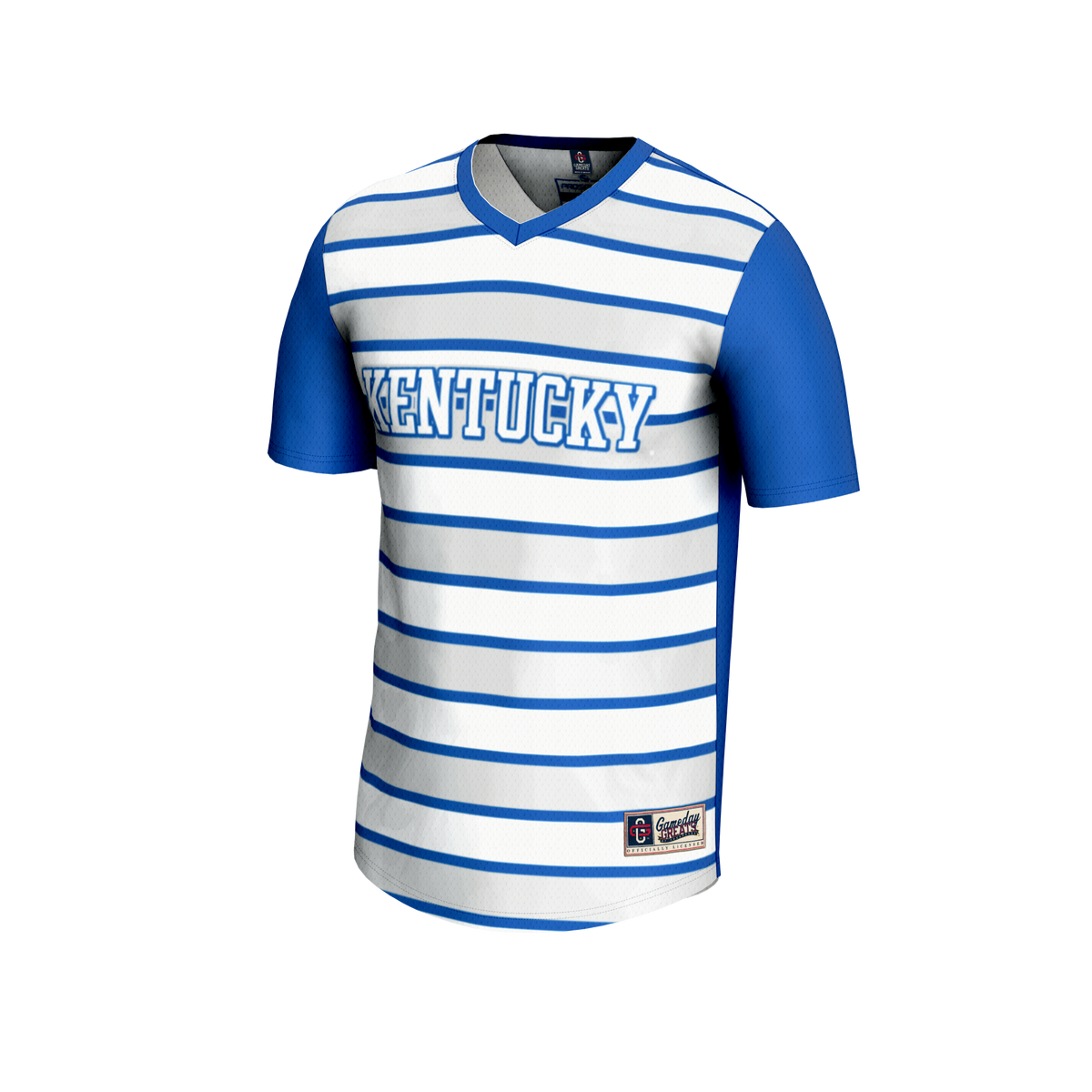 #1 Kentucky Wildcats Lightweight Soccer Fashion Jersey - Royal product image 3, provided for visual reference and product