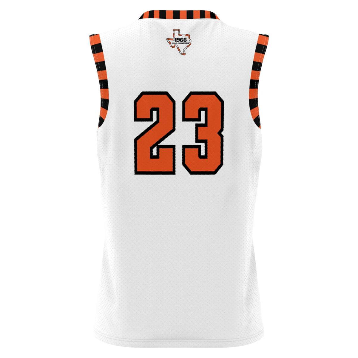 UTEP Miners Throwback Basketball Jersey - White product image 4, provided for visual reference and product detail review