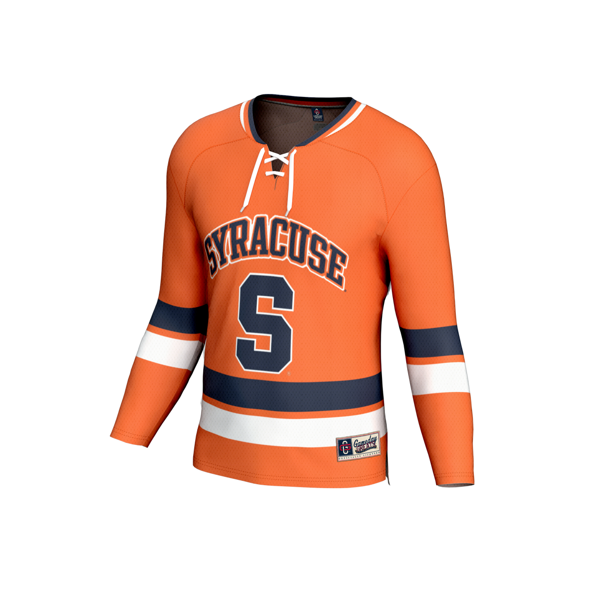 Syracuse Orange Lightweight Hockey Fashion Jersey - Orange product image 3, provided for visual reference and product detail