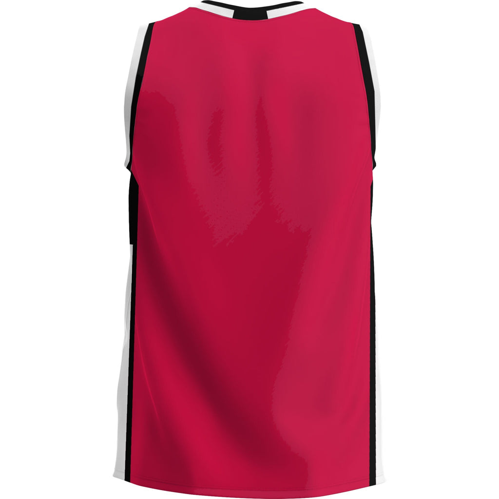 South Dakota Coyotes Lightweight Basketball Jersey - Red product image 4, provided for visual reference and product detail