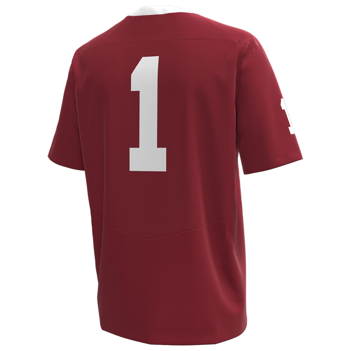 #1 South Carolina Gamecocks Throwback Replica Jersey - Garnet product image 4, provided for visual reference and product