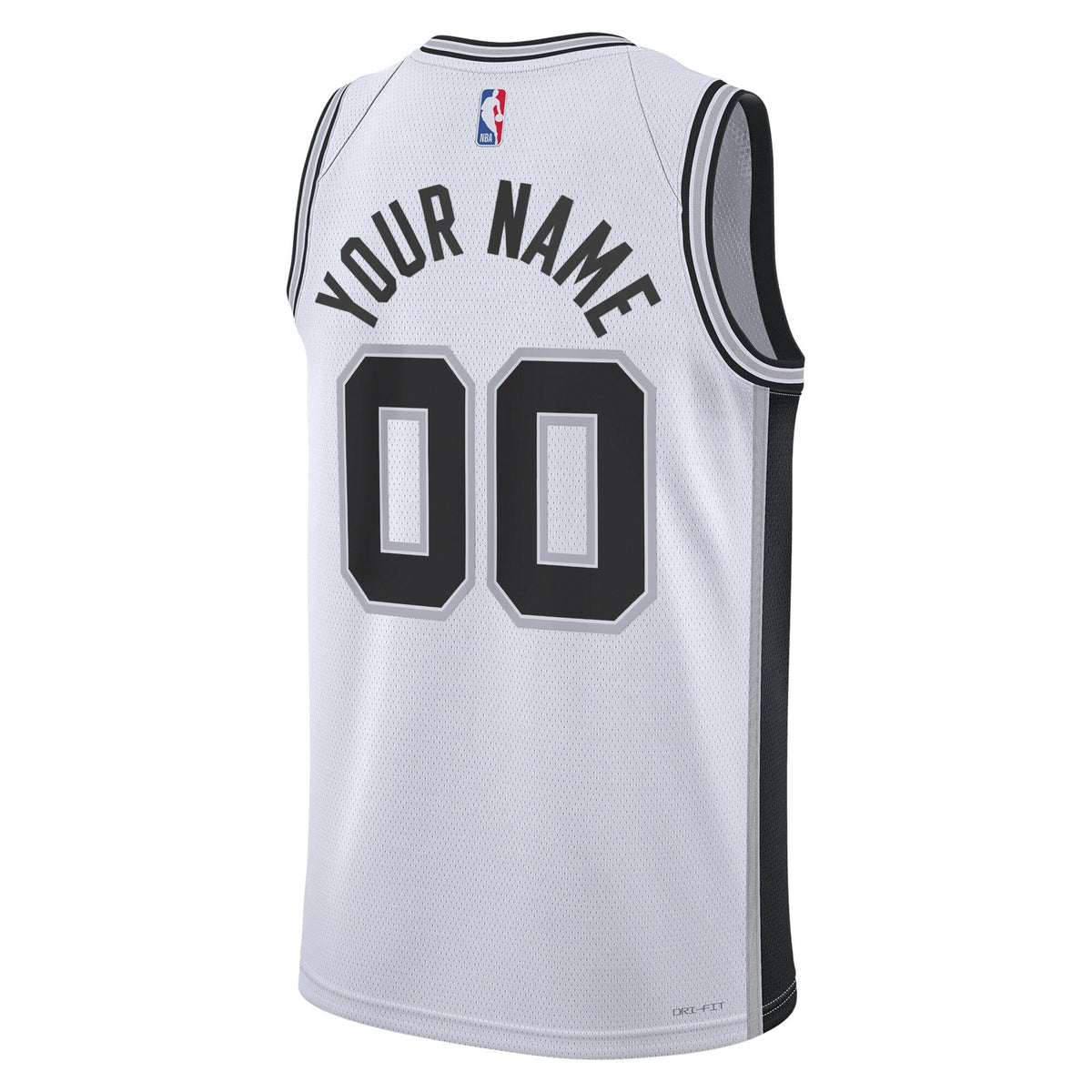 San Antonio Spurs Association Swingman Jersey - Custom product image 3, provided for visual reference and product detail