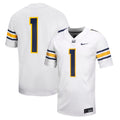 #1 White Cal Bears Untouchable Football Jersey product image 1, provided for visual reference and product detail review