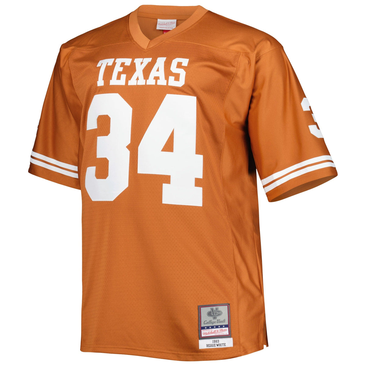 Ricky Williams Texas Longhorns Big & Tall Throwback Jersey - Texas Orange product image 3, provided for visual reference and