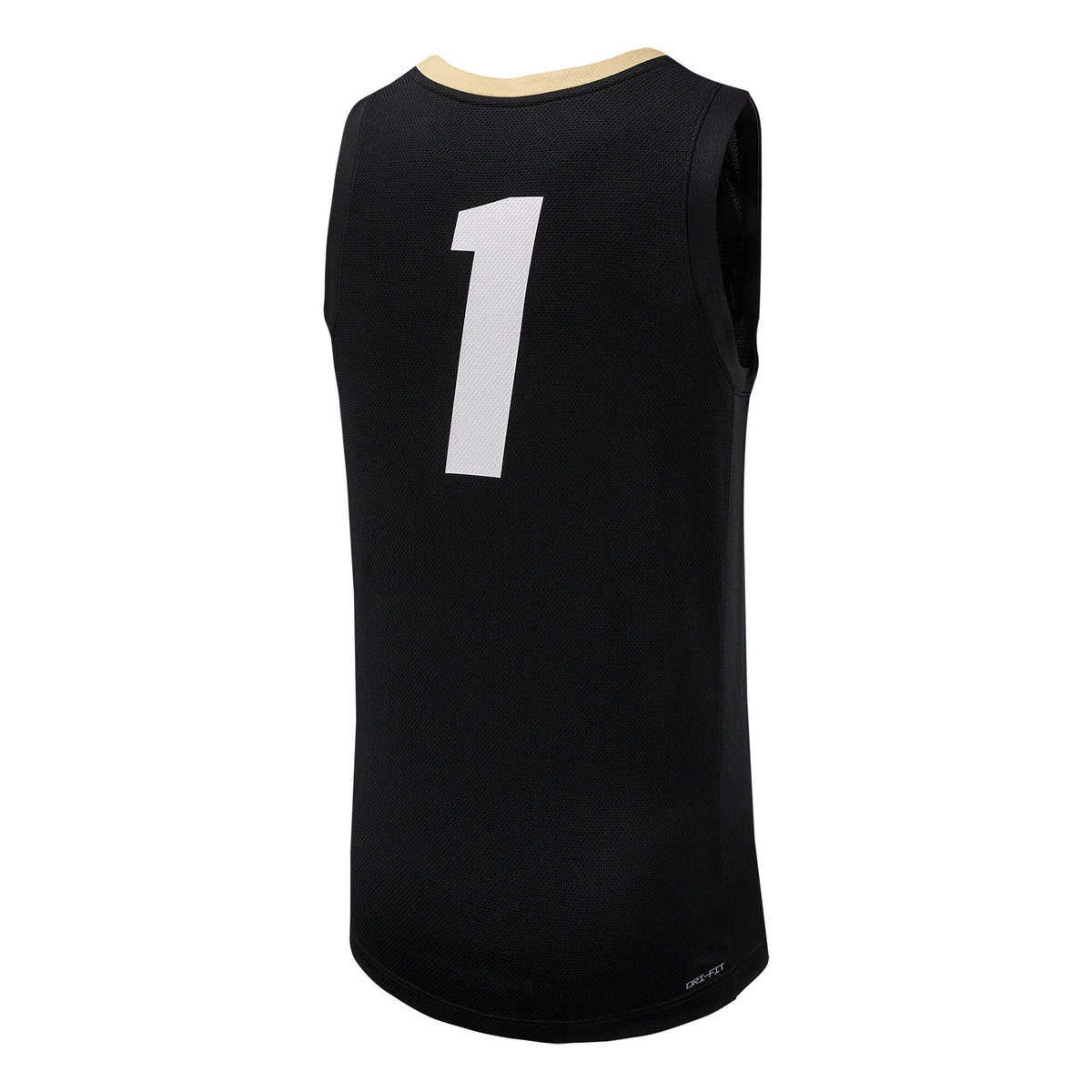 #1 Colorado Buffaloes Replica Basketball Jersey - Black product image 4, provided for visual reference and product detail