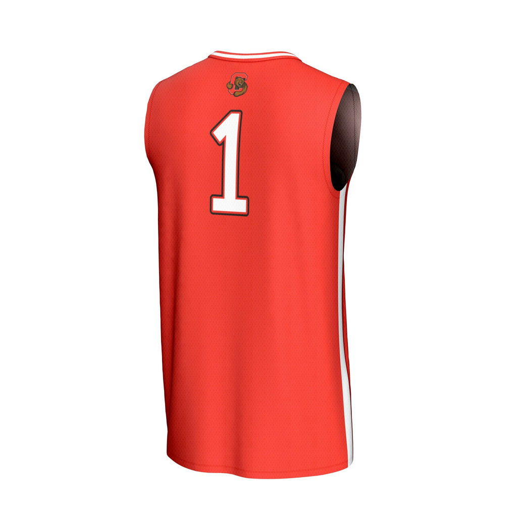 #1 Cornell Big Red Lightweight Collegiate Basketball Fashion Jersey - Red product image 4, provided for visual reference and