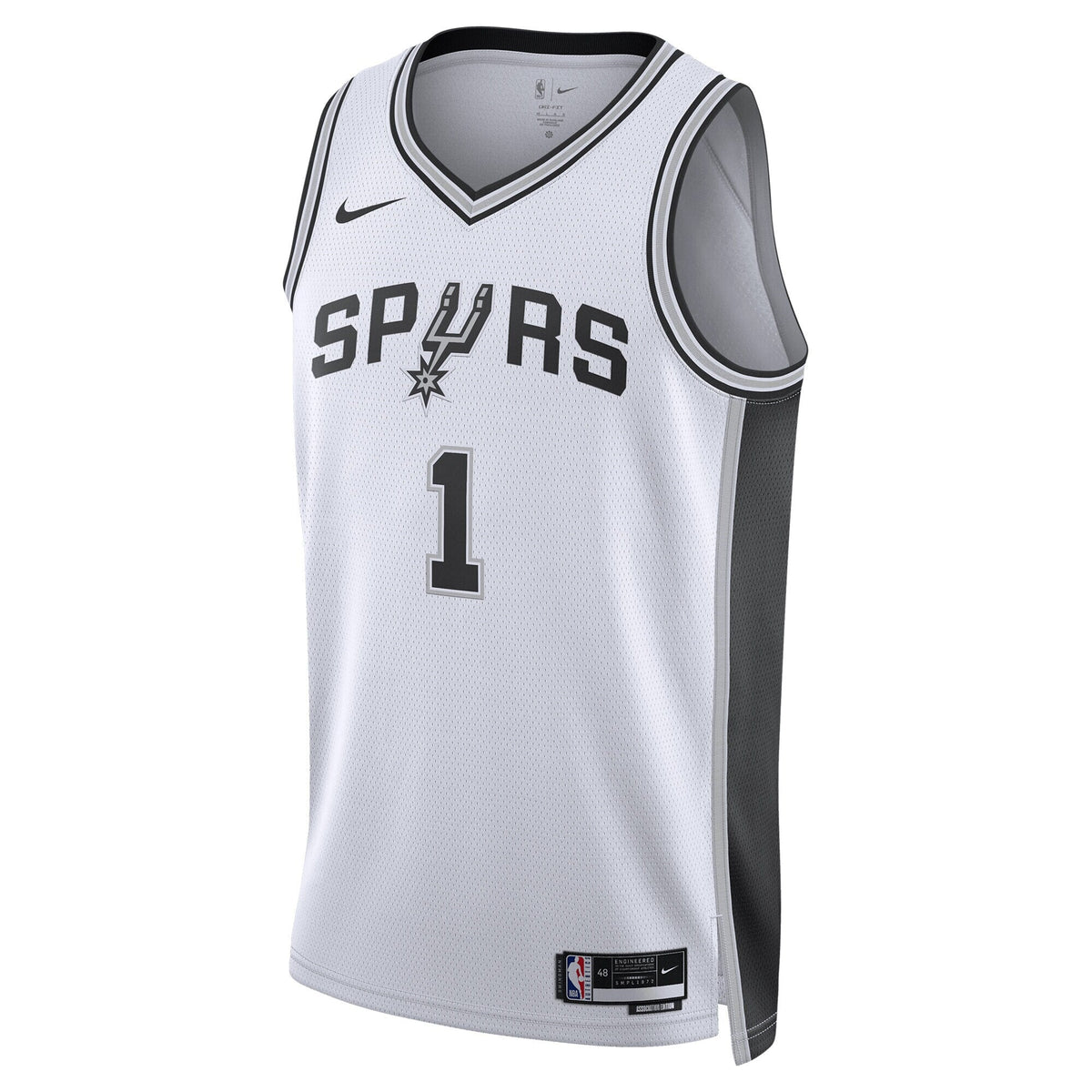 San Antonio Spurs Association Swingman Jersey - Victor Wembanyama product image 3, provided for visual reference and product