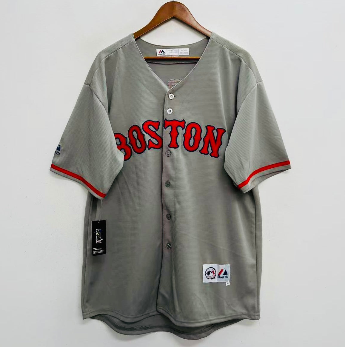Ellis Burks Boston Red Sox Official MLB Majestic Jersey product image 2