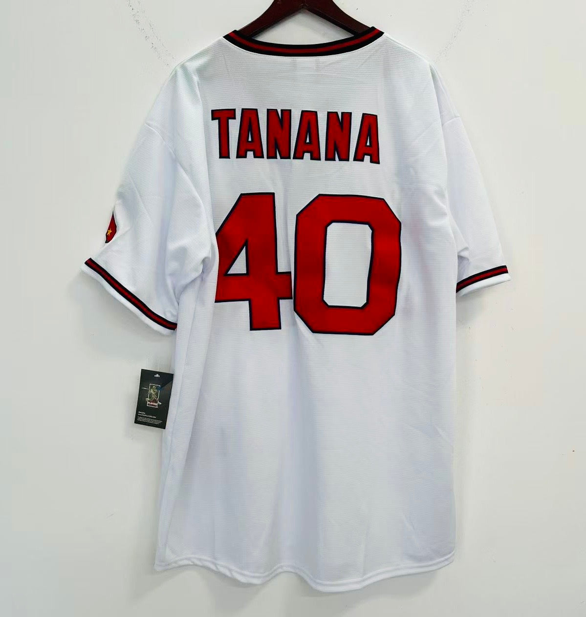 Frank Tanana California Angels Official MLB Majestic Jersey product image 1