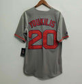KEVIN YOUKILIS Boston Red Sox Official MLB Majestic Jersey product image 1