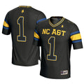 #1 North Carolina A&T Aggies Football Jersey - Black product image 1, provided for visual reference and product detail review