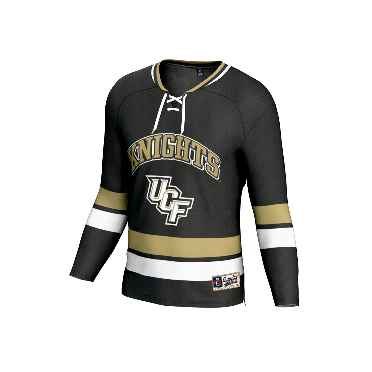 UCF Knights Spirit Hockey Jersey - Black product image 3, provided for visual reference and product detail review