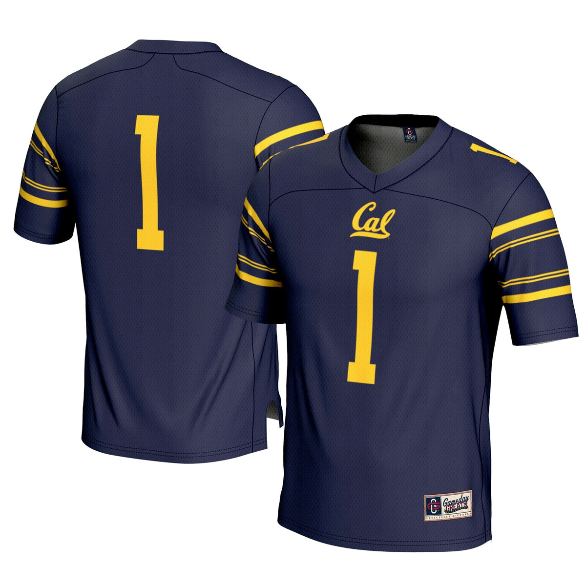 #1 Cal Bears Football Jersey - Navy product image 1, provided for visual reference and product detail review